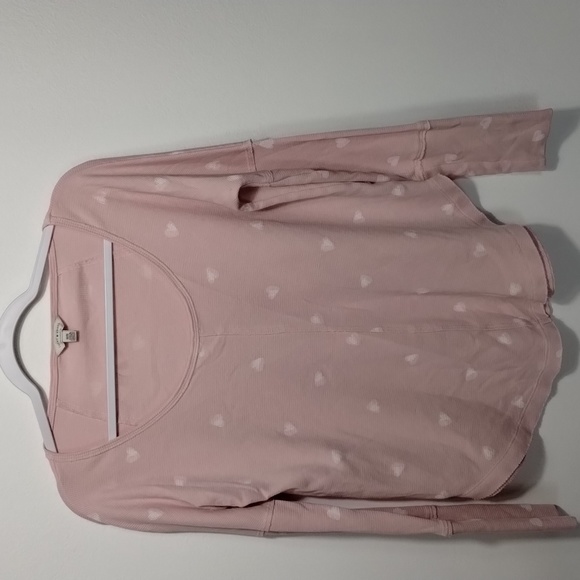 Lucky Brand Women's Long Sleeve ❤️ Shirts Bundle Size M Color Wht/Red -Pink/Wht - Picture 9 of 12